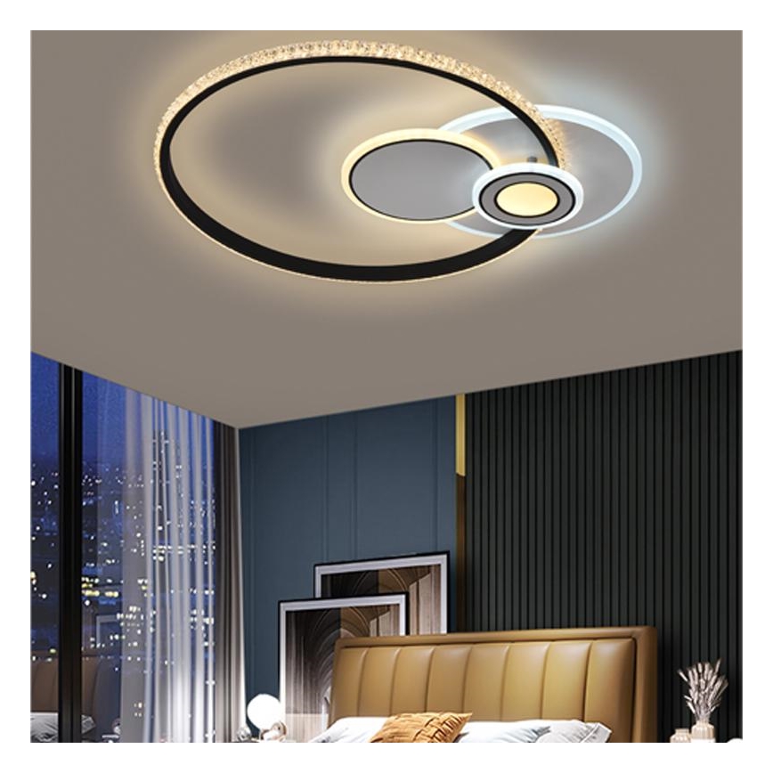 Plafonnier à intensité variable LED/80W/230V 3000-6500K + Télécommande