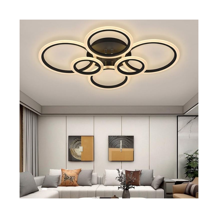 Plafonnier à intensité variable LED/85W/230V 3000-6500K + Télécommande