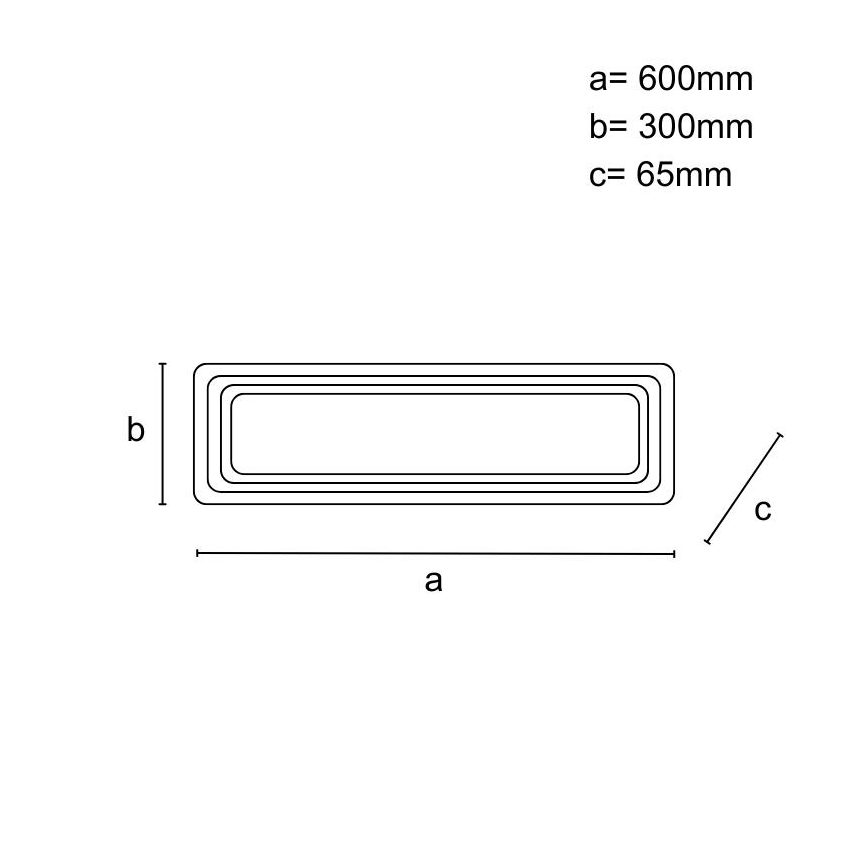 Plafonnier à intensité variable LED/85W/230V 3000-6500K + télécommande