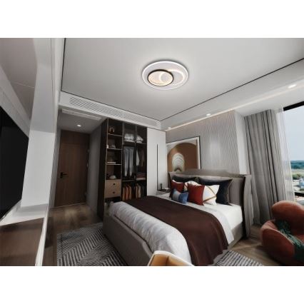 Plafonnier à intensité variable LED/85W/230V 3000-6500K + Télécommande