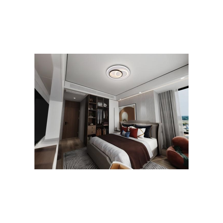 Plafonnier à intensité variable LED/85W/230V 3000-6500K + Télécommande