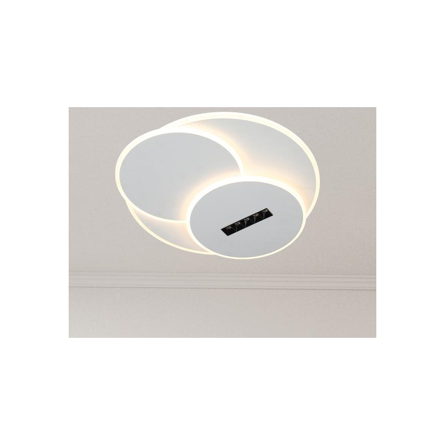 Plafonnier à intensité variable LED/90W/230V 3000-6500K blanc + télécommande