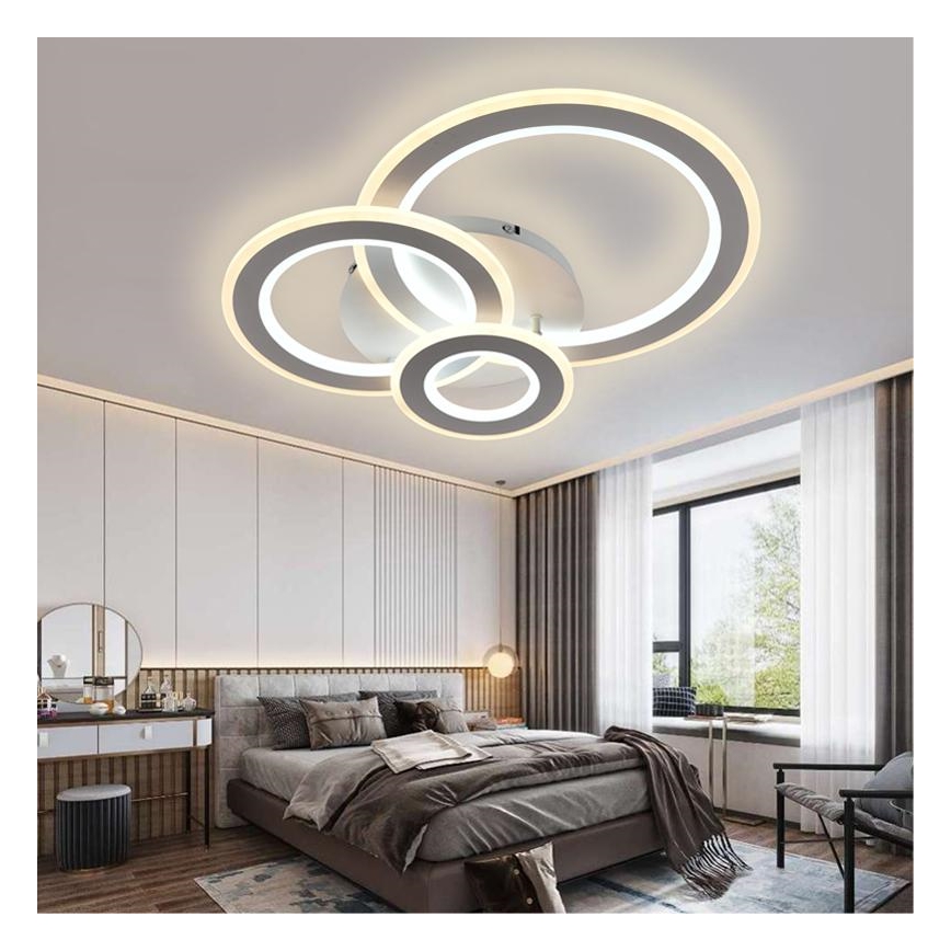 Plafonnier à intensité variable LED/90W/230V 3000-6500K + Télécommande