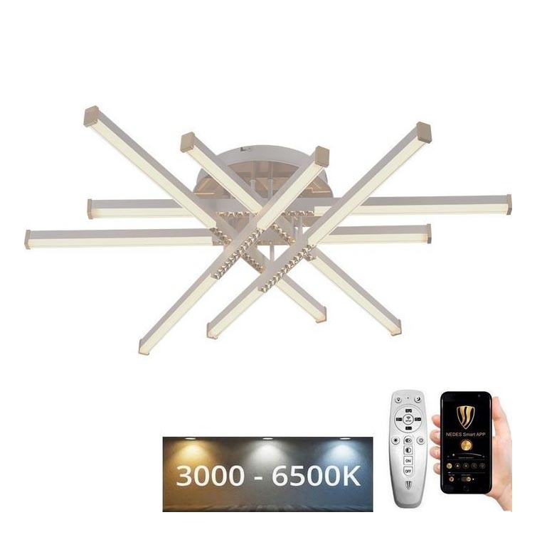 Plafonnier à intensité variable LED/90W/230V 3000-6500K + télécommande