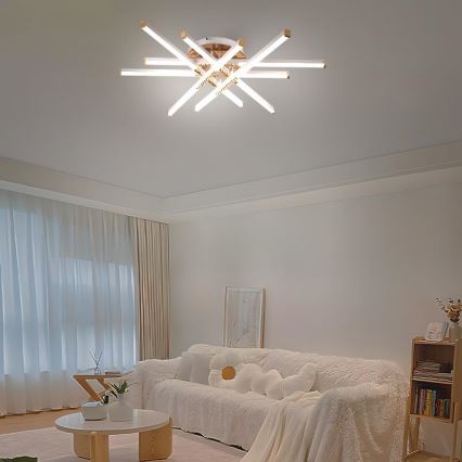 Plafonnier à intensité variable LED/90W/230V 3000-6500K + télécommande