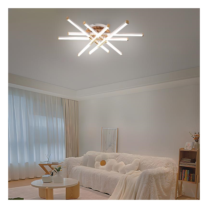 Plafonnier à intensité variable LED/90W/230V 3000-6500K + télécommande