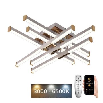 Plafonnier à intensité variable LED/90W/230V 3000-6500K + télécommande