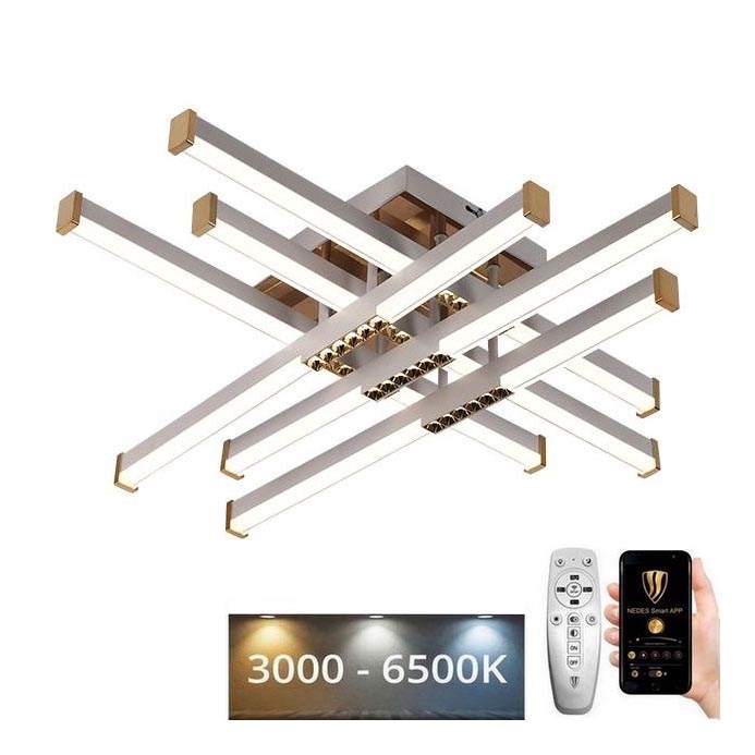 Plafonnier à intensité variable LED/90W/230V 3000-6500K + télécommande