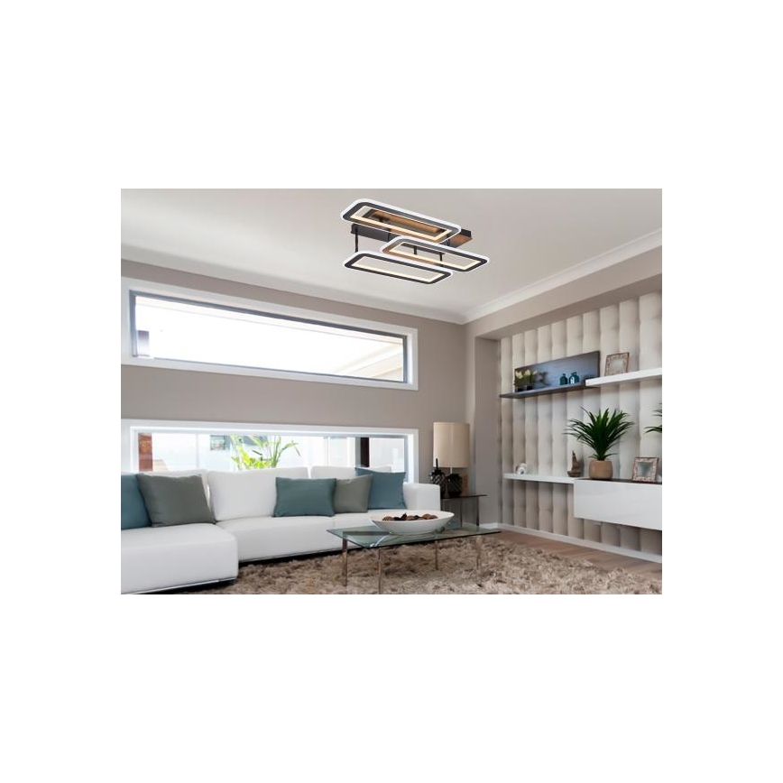 Plafonnier à intensité variable LED/90W/230V 3000-6500K + Télécommande