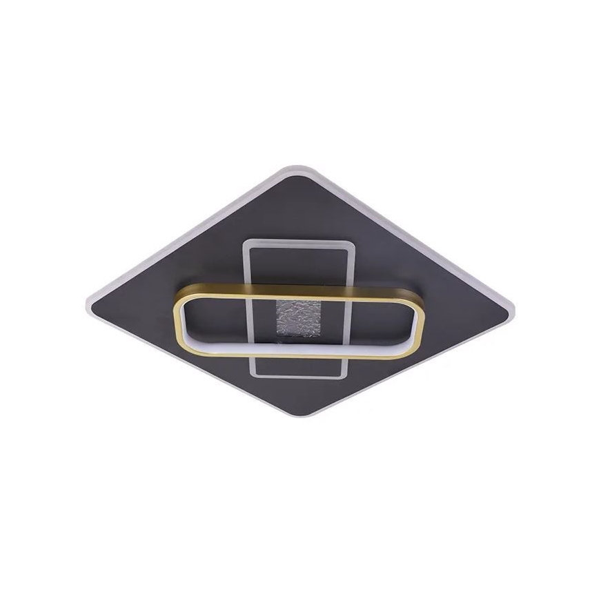 Plafonnier à intensité variable LED/90W/230V 3000-6500K noir + télécommande