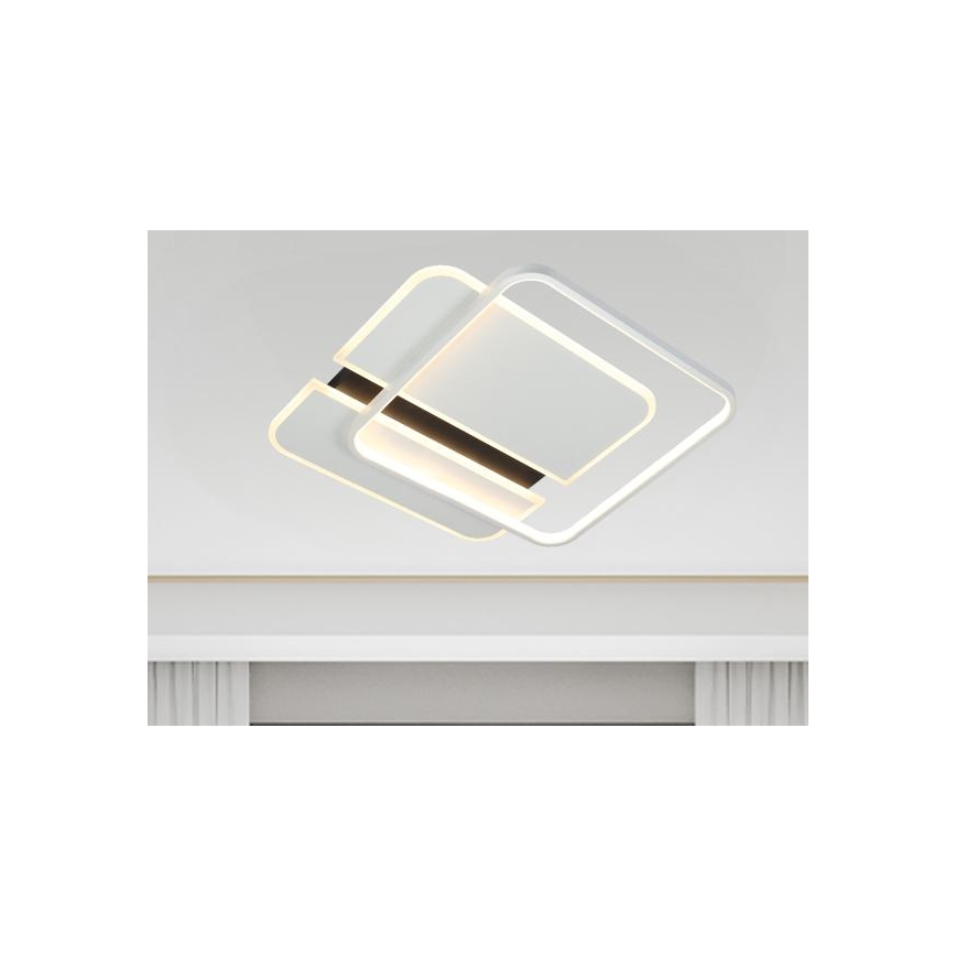Plafonnier à intensité variable LED/95W/230V 3000-6500K blanc + télécommande