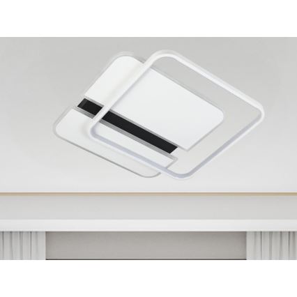Plafonnier à intensité variable LED/95W/230V 3000-6500K blanc + télécommande