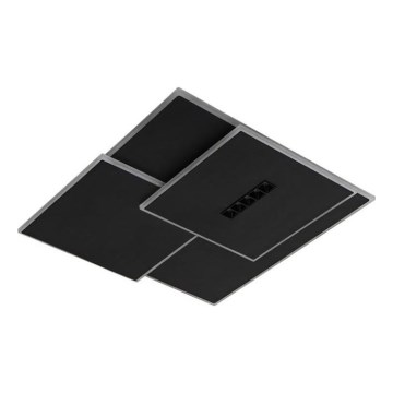 Plafonnier à intensité variable LED/95W/230V 3000-6500K noir + télécommande
