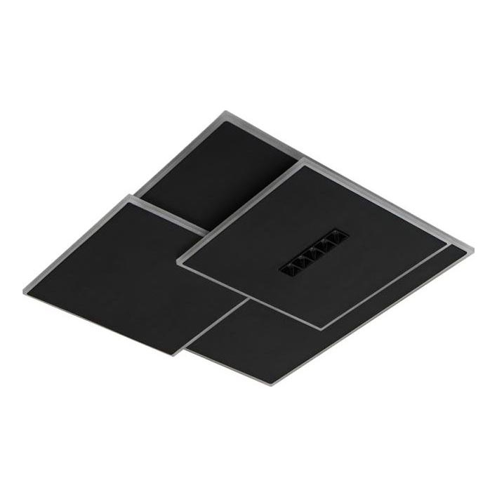 Plafonnier à intensité variable LED/95W/230V 3000-6500K noir + télécommande