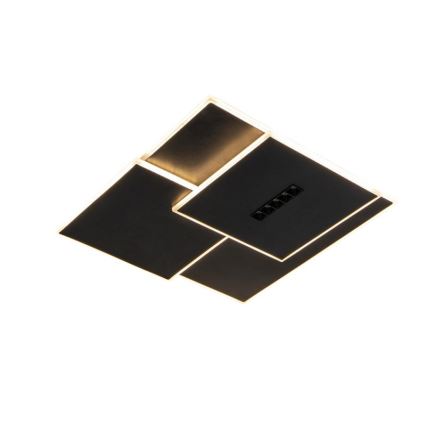 Plafonnier à intensité variable LED/95W/230V 3000-6500K noir + télécommande