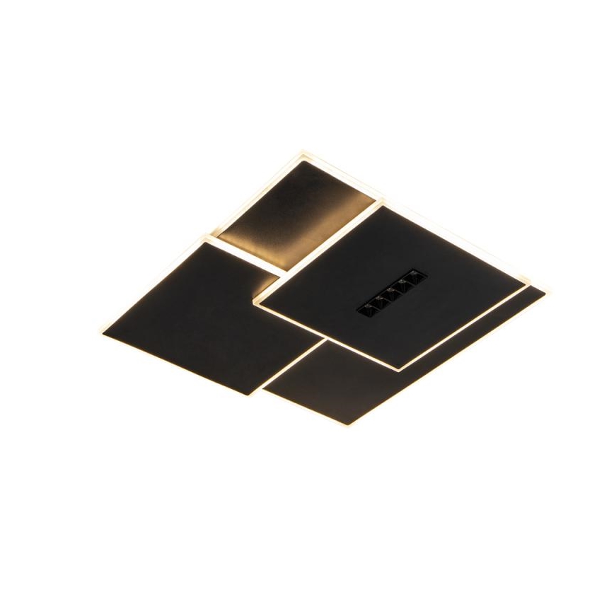 Plafonnier à intensité variable LED/95W/230V 3000-6500K noir + télécommande
