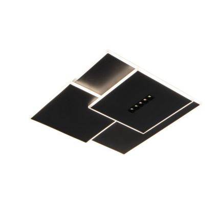 Plafonnier à intensité variable LED/95W/230V 3000-6500K noir + télécommande