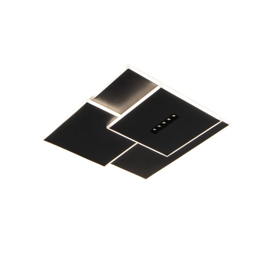 Plafonnier à intensité variable LED/95W/230V 3000-6500K noir + télécommande