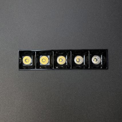 Plafonnier à intensité variable LED/95W/230V 3000-6500K noir + télécommande