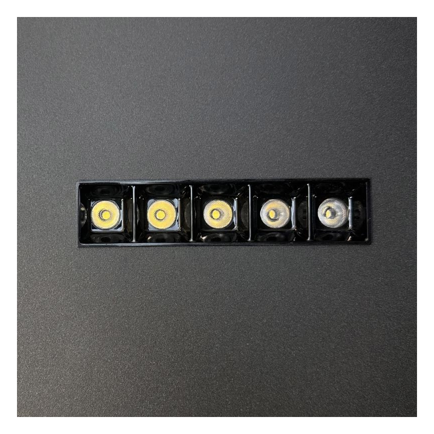 Plafonnier à intensité variable LED/95W/230V 3000-6500K noir + télécommande