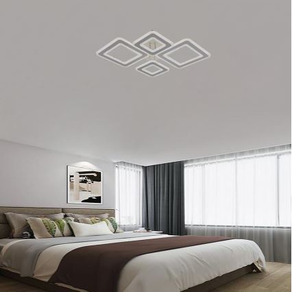 Plafonnier à intensité variable LED/95W/230V 3000-6500K + télécommande