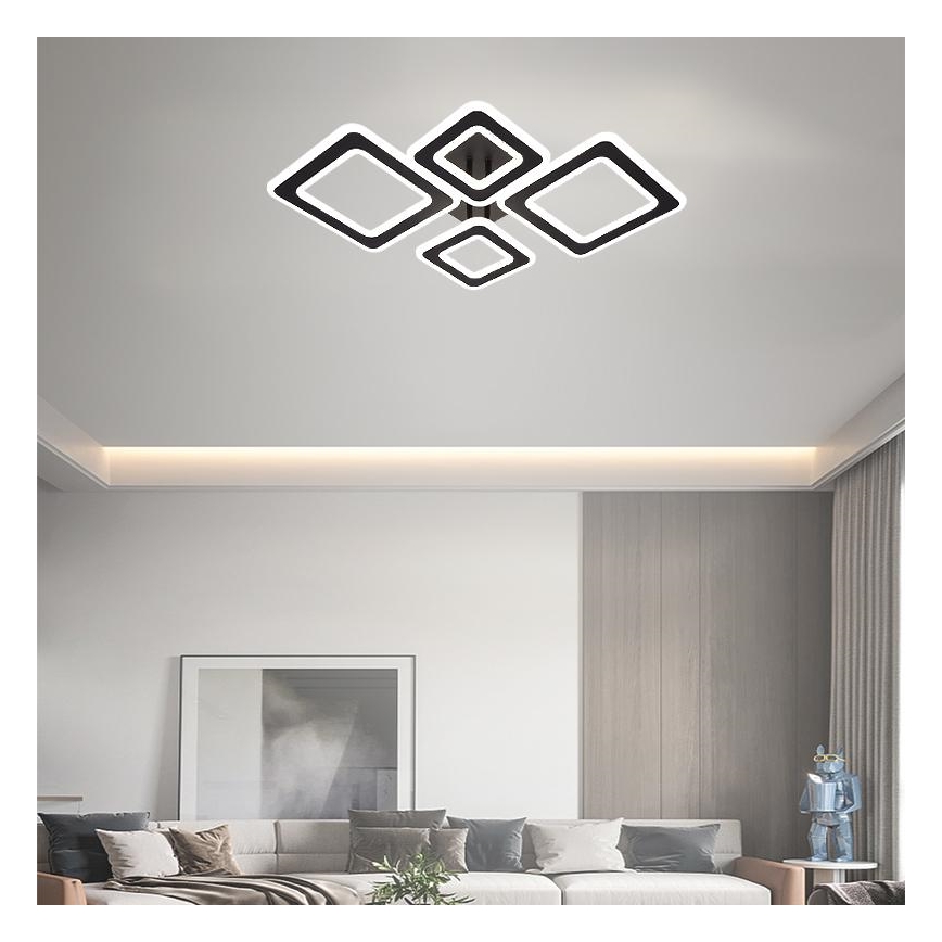Plafonnier à intensité variable LED/95W/230V 3000-6500K + télécommande