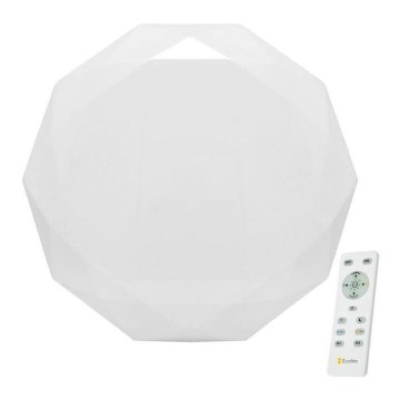 Plafonnier à intensité variable LED DIAMANT LED/25W/230V + télécommande