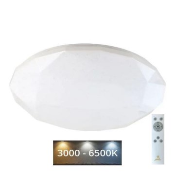 Plafonnier à intensité variable LED STAR LED/60W/230V 3000-6500K + télécommande