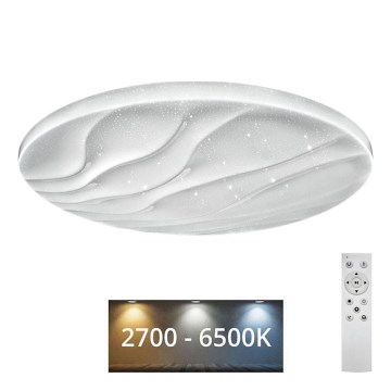 Plafonnier à intensité variable LIKA LED/36W/230V 2700-6500K d. 48 cm + télécommande