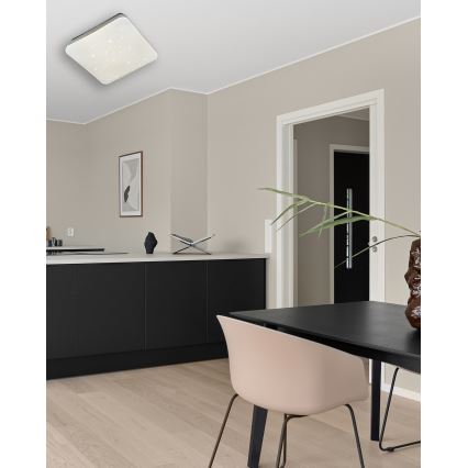 Plafonnier à intensité variable MANA LED/36W/230V 2700-6500K 43x43 cm + télécommande