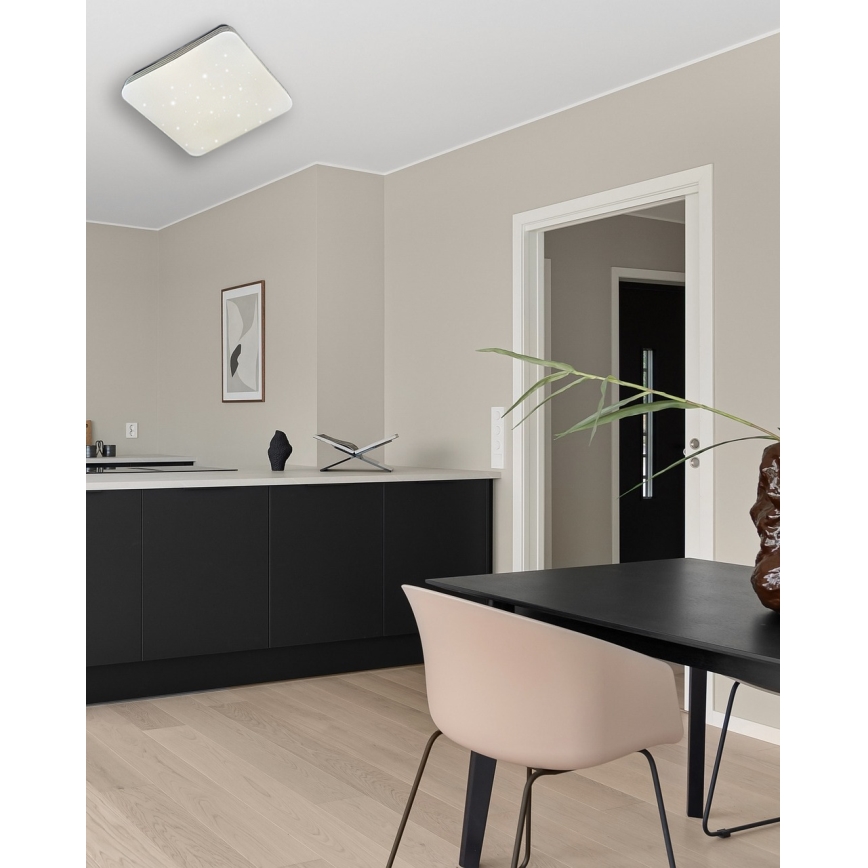 Plafonnier à intensité variable MANA LED/36W/230V 2700-6500K 43x43 cm + télécommande