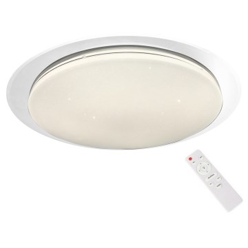 Plafonnier à intensité variable ONTARIO LED/80W/230V 3000-6000K + Télécommande