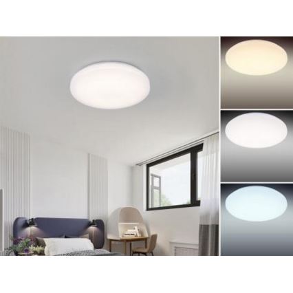 Plafonnier à intensité variable OPAL LED/24W/176-264V + télécommande