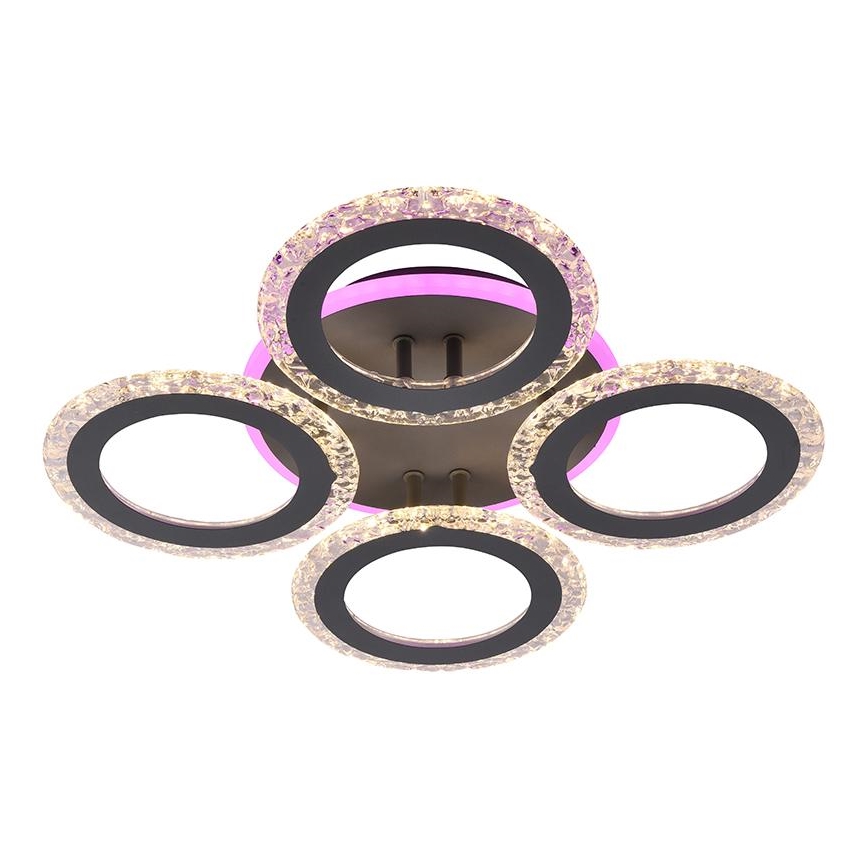 Plafonnier à intensité variable RGB LED/55W/230V 3000-6500K + télécommande