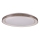 Plafonnier à intensité variable salle de bain GRAŻYNA LED/72W/230V 3000-6000K d. 51 cm IP44 gris + Télécommande
