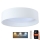Plafonnier à intensité variable SMART GALAXY LED/36W/230V d. 55 cm 2700-6500K Wi-Fi Tuya blanc + Télécommande