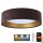 Plafonnier à intensité variable SMART GALAXY LED/36W/230V d. 55 cm 2700-6500K Wi-Fi Tuya marron/doré + Télécommande