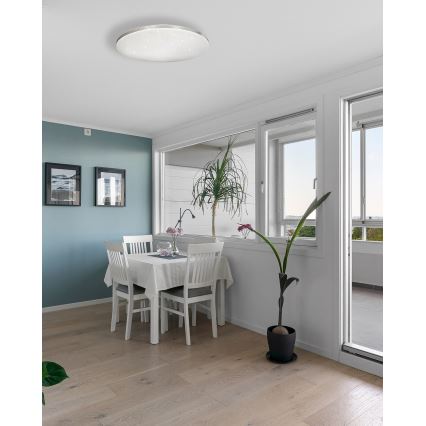 Plafonnier à intensité variable VENTA LED/36W/230V 2700-6500K d. 48 cm + télécommande