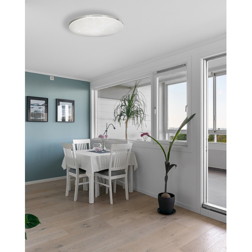 Plafonnier à intensité variable VENTA LED/36W/230V 2700-6500K d. 48 cm + télécommande