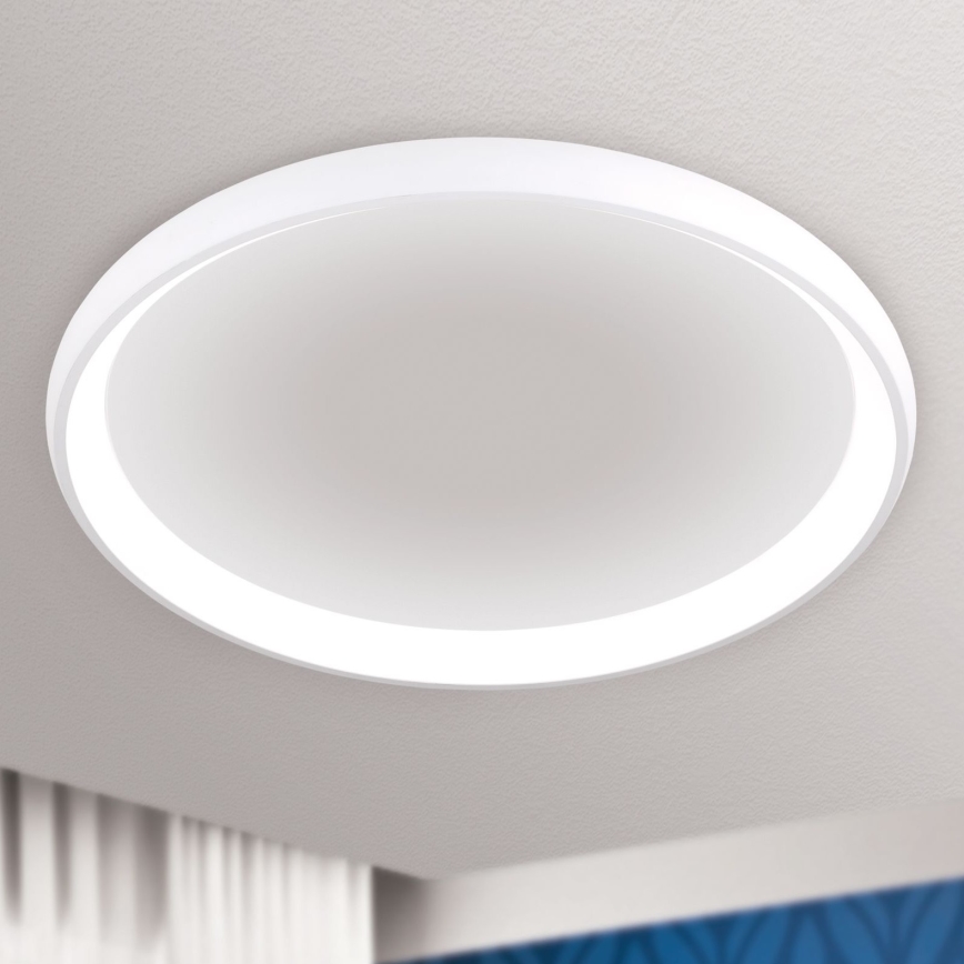 Plafonnier à intensité variable VENUS LED/85W/230V d. 81 cm blanc