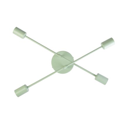 Plafonnier à montage en surface CAMBRIDGE 4x E27, 15 W / 230 V, vert