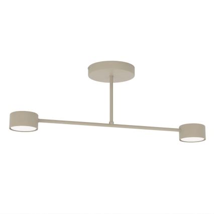 Plafonnier à montage en surface HALO 2xGX53/10W/230V beige
