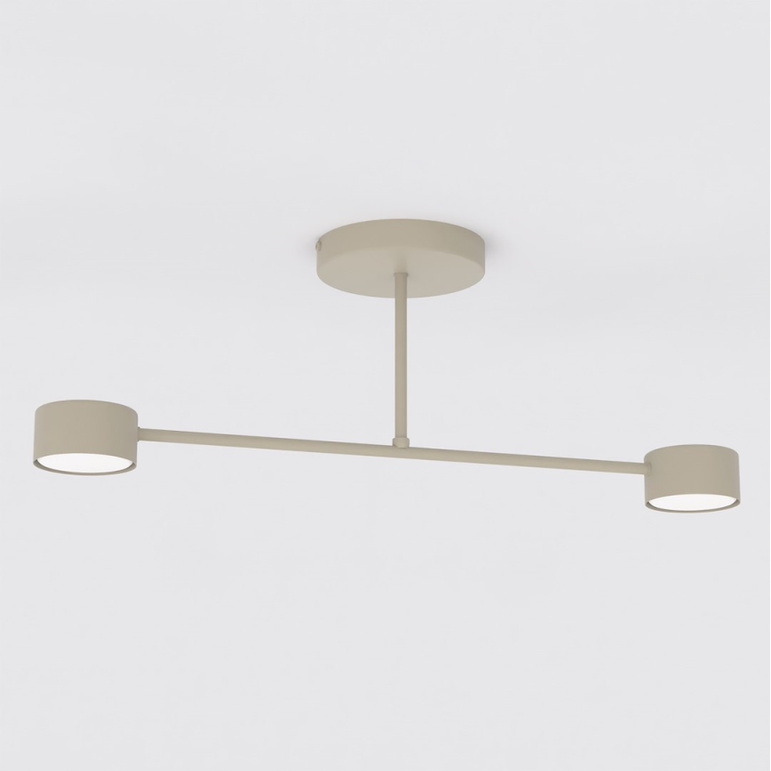Plafonnier à montage en surface HALO 2xGX53/10W/230V beige