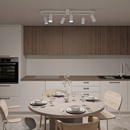 Plafonnier à spots 6xGU10/30W/230V blanc