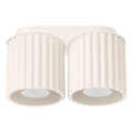 Plafonnier à spots AURA 2xGU10/10W/230V coloris crème