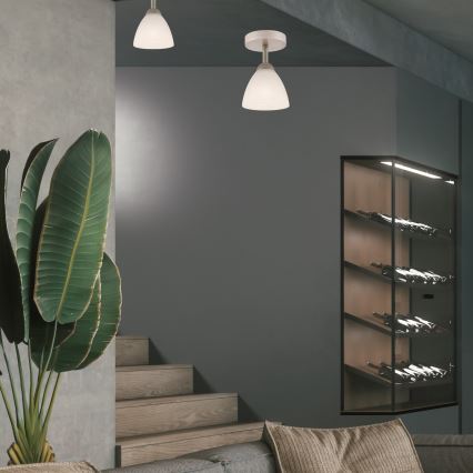 Plafonnier ADRIANO 1xE27/60W/230V hêtre