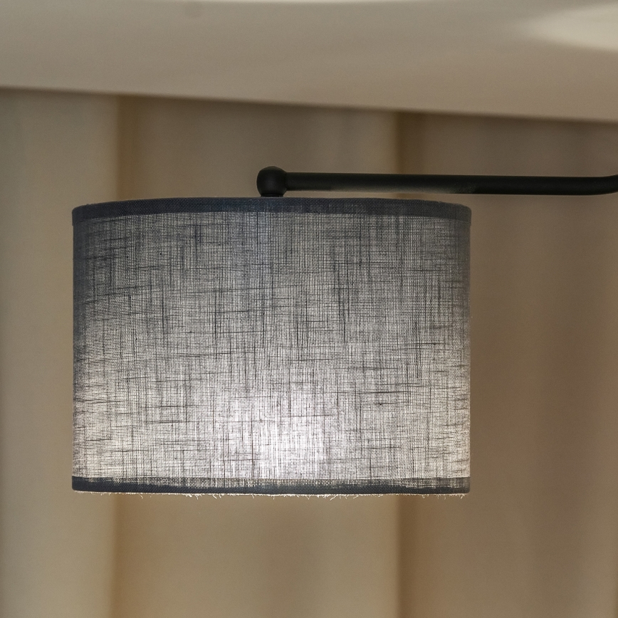 Plafonnier affleurant ALBA 3xE27/15W/230V gris