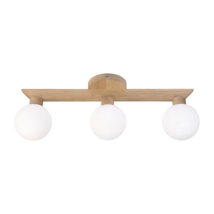 Plafonnier ANTONIO 3xG9/5W/230V chêne/blanc