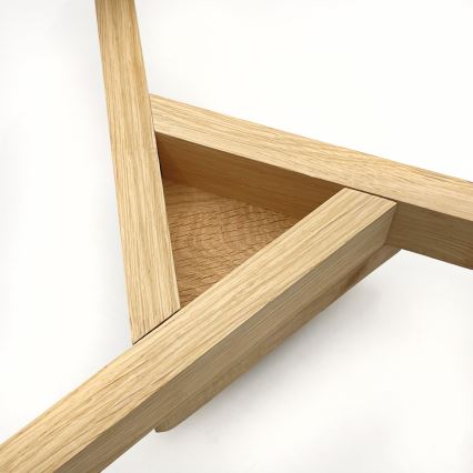 Plafonnier apparent ANTONIO 3xG9/5W/230V chêne/blanc