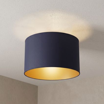 Plafonnier ARDEN, 1 x E27 / 15 W / 230 V, Ø 40 cm, bleu